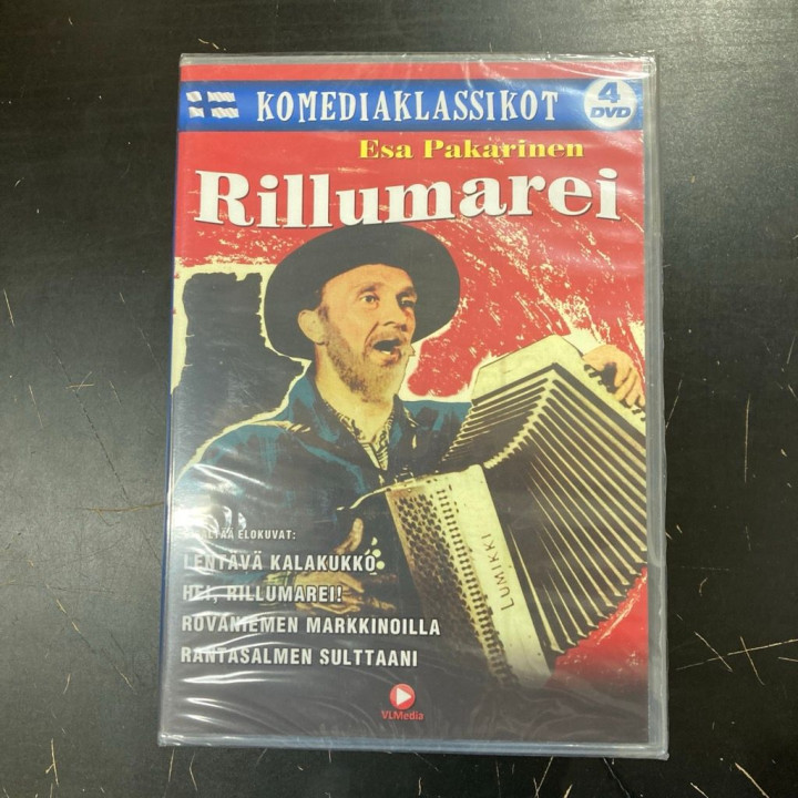 Komediaklassikot - Esa Pakarinen 4DVD (avaamaton) -komedia-